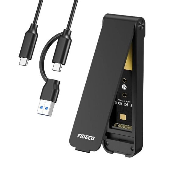(USB-C/USB 3.2) M.2 NVMe 10Gbps SSD enclosure - Image 2