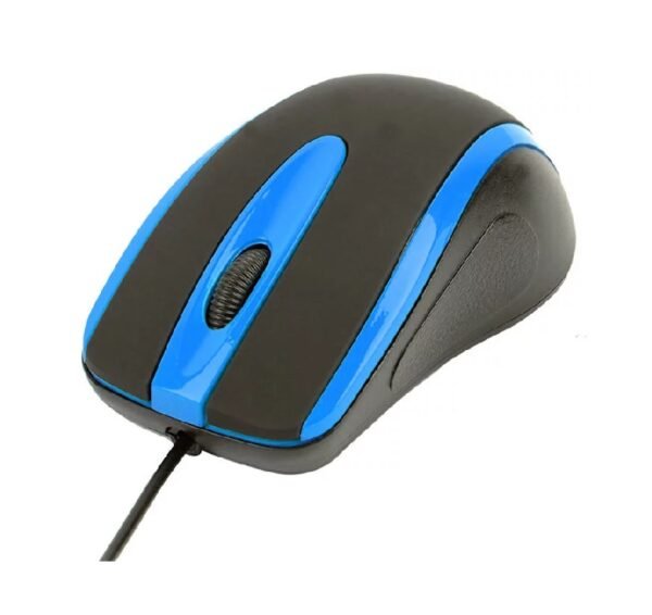 Universal Wired Mouse Havit (black&blue) - Image 2