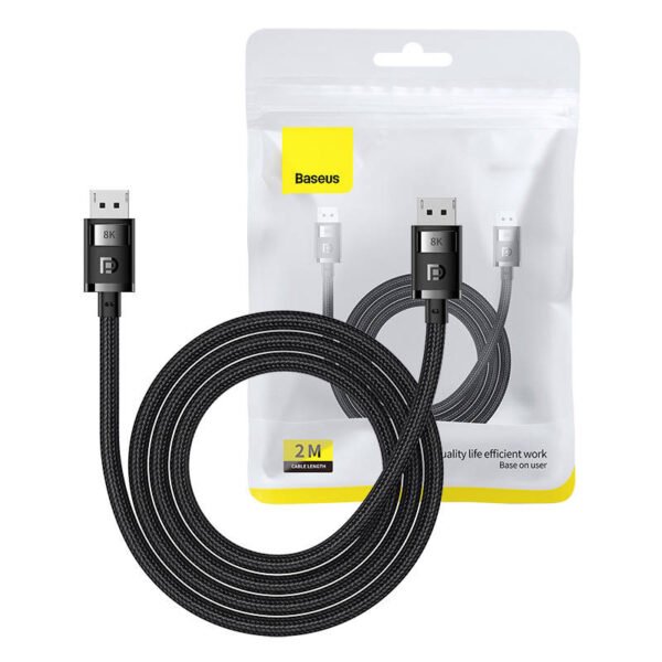 8K DisplayPort To DisplayPort Cable