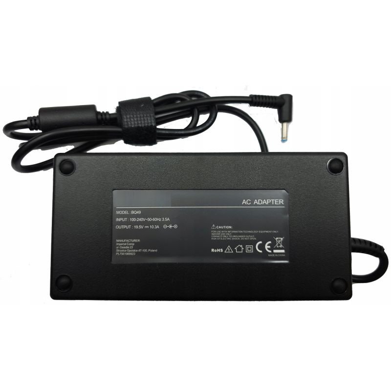 Charger / AC Adapter For HP Zbook/Omen 200W 19.5V 10.3A 4.5-3.0 pin