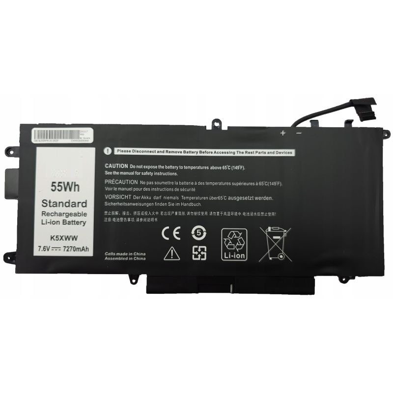 Laptop Battery K5XWW for Dell 5289 7389 7390 2-in-1
